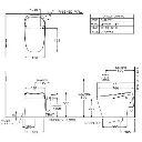 Bàn cầu Cotto 1 khối C10257 Optimum 430x525x760 trắng.webp