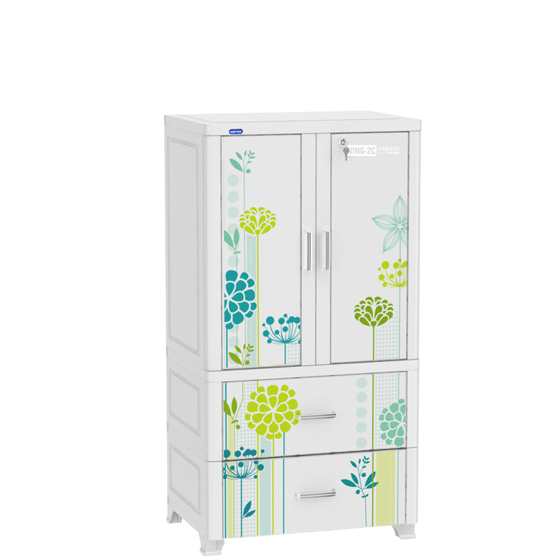 Tủ Wing Duy Tân 2C 2 ngăn 727 trắng