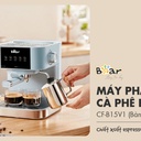 Máy pha cà phê tự động Bear CF-B15V1 xanh blue