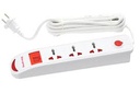 Ổ cắm Điện Quang ĐQ ESK 5W DBW103USB 3 lỗ 3 chấu 2 USB 5m