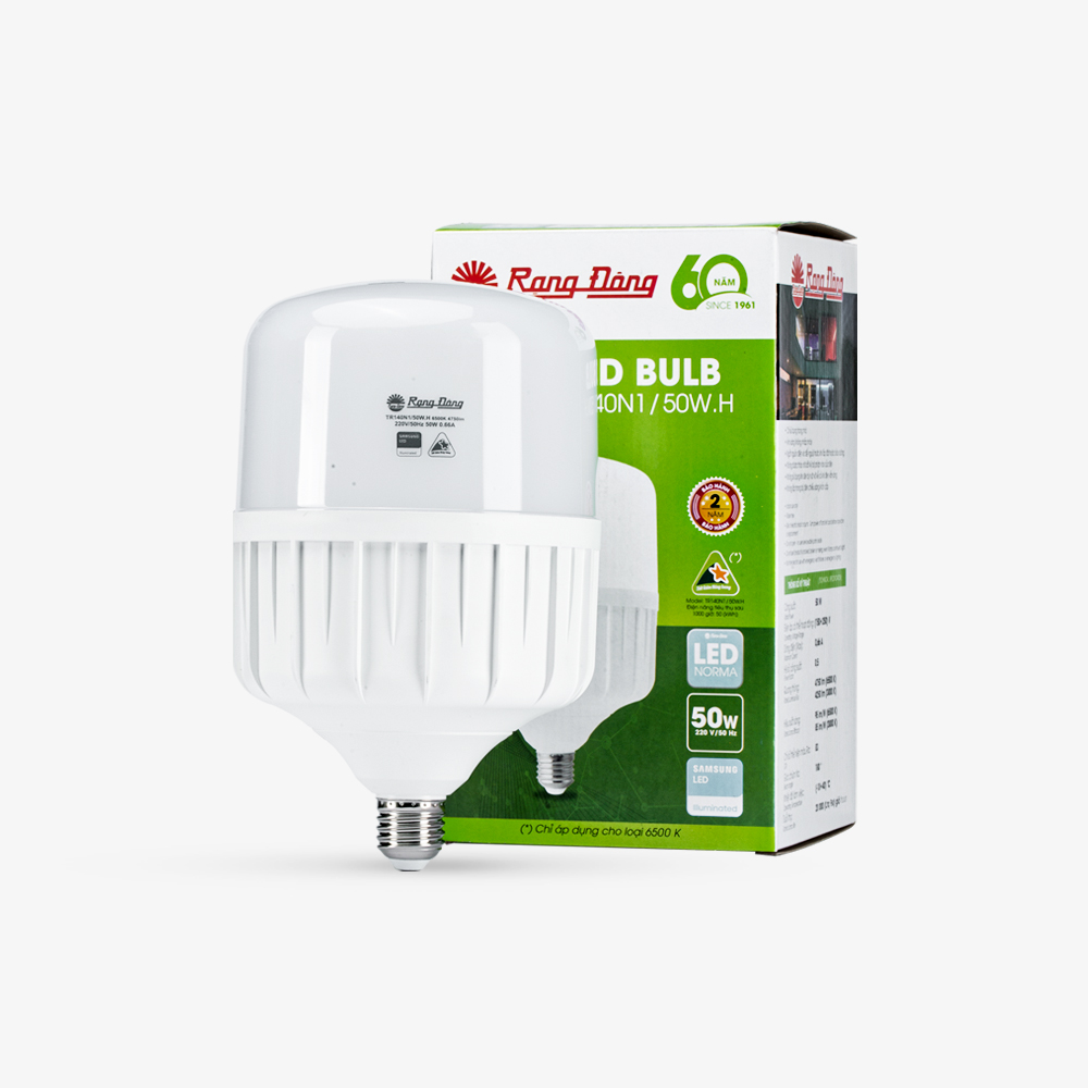 Bóng LED Rạng Đông Trụ TR140N1 50W