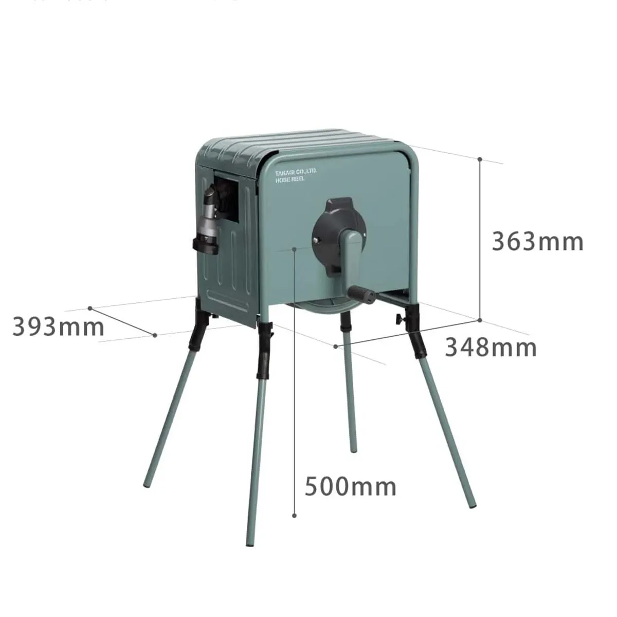 [99211] RFC320GY Bộ vòi thu rút tưới vườn bằng kim loại 20m