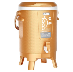 [16241] Bình đá ICool Duy Tân 931 14L cam nhũ