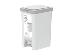 [16797] Thùng rác đạp Inochi chữ nhật Hiro 15L có lõi