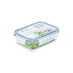[16808] Hộp thuỷ tinh Inochi chữ nhật Nikko 1040 ml