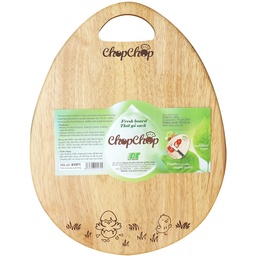 [16841] Thớt Chopchop Đức Thành 01571 quả trứng gỗ tự nhiên