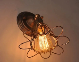 [17227] Đèn ốp tường DF032 hình bông hoa ĐK 12cm