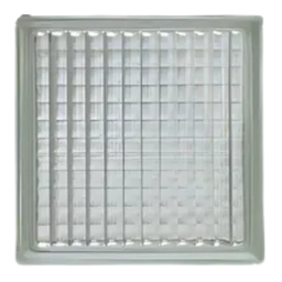 [17299] Gạch Kính Lấy Sáng 19x19 Mulia Quadra 80001 (Trắng)