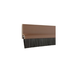 [17570] Thanh chống bụi Hafele 489.97.111 dạng chổi nâu 900mm PL