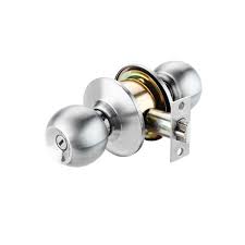 [17651] Khóa cửa nhà vệ sinh Hafele 489.93.135 tay nắm tròn Inox mờ