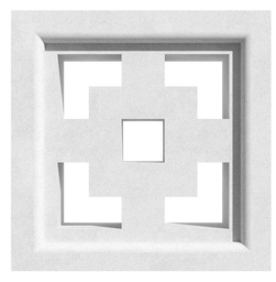 [18582] Gạch Thông Gió 19x19 Secoin SVB 09 (Trắng)