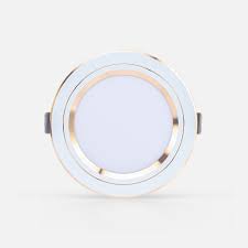 [21314] Đèn LED âm trần Rạng Đông AT20 90/10W đổi màu viền vàng