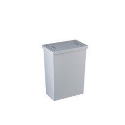 [21516] Thùng rác DKW HH-307P 8L trắng ghi WH10T 14x24xH32cm nhựa