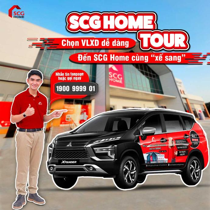 SCG Home Tour - Đón trả khách mua sắm tận nhà