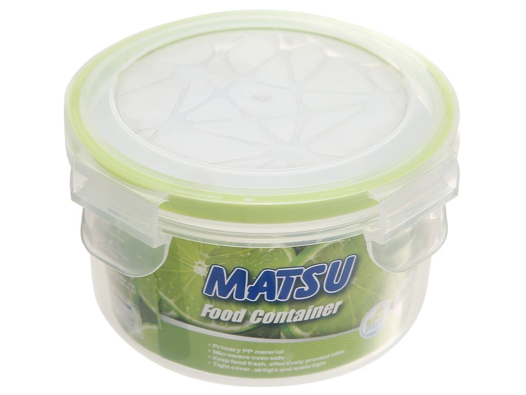 Hộp thực phẩm tròn Matsu Duy Tân 454 500ML