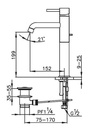 Bộ vòi chậu Cotto CT542AY 2 đường nước