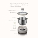 Máy nhào bột Bear DM B70V1 xám