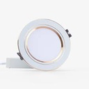 Đèn LED âm trần Rạng Đông AT10L 90/7W trắng viền vàng