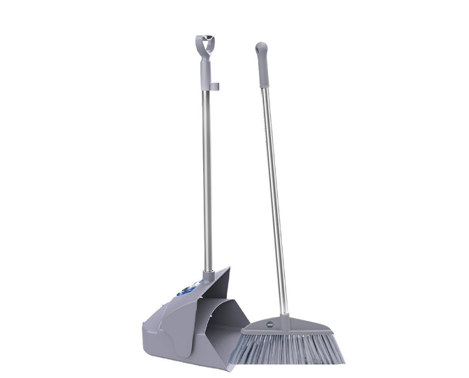Bộ ky rác xếp Duy Tân 1230 xám nhạt