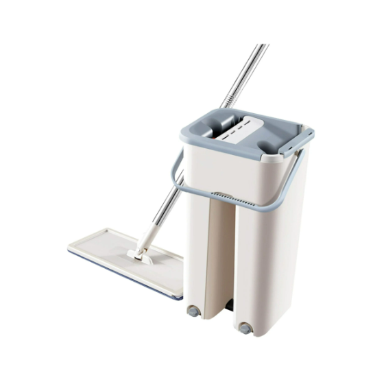 Bộ cây lau nhà Inochi BH M900 thùng vắt 2 ngăn cỡ trung