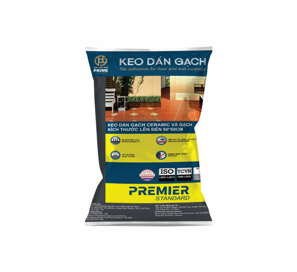 Keo dán gạch Premier Standard 20Kg/ 1 Bao