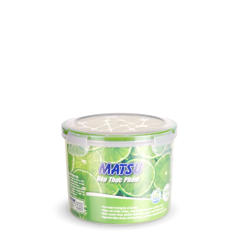 Hộp thực phẩm tròn Matsu Duy Tân 459 1500ML