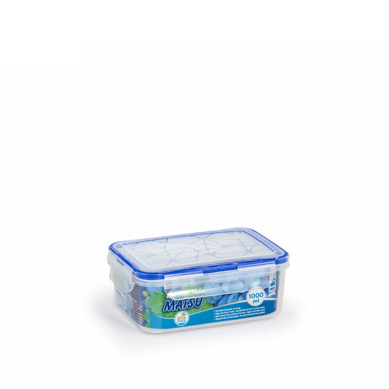 Hộp thực phẩm chữ nhật Matsu Duy Tân 433 1000ML