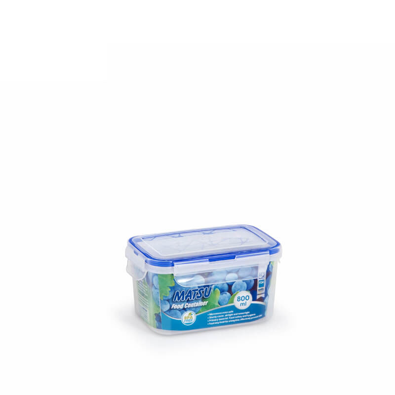 Hộp thực phẩm chữ nhật Matsu Duy Tân 432 800ML