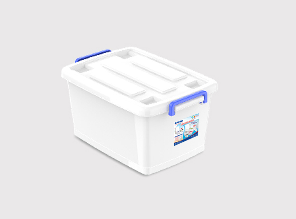 [16702] Thùng vuông đựng đồ Duy Tân 750 30L có bánh xe