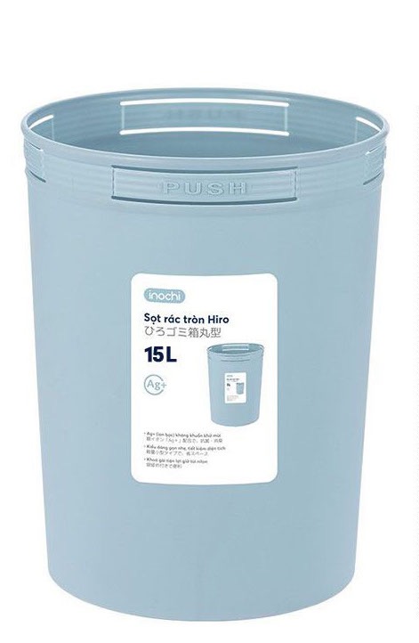 Thùng rác Inochi Hiro 15L