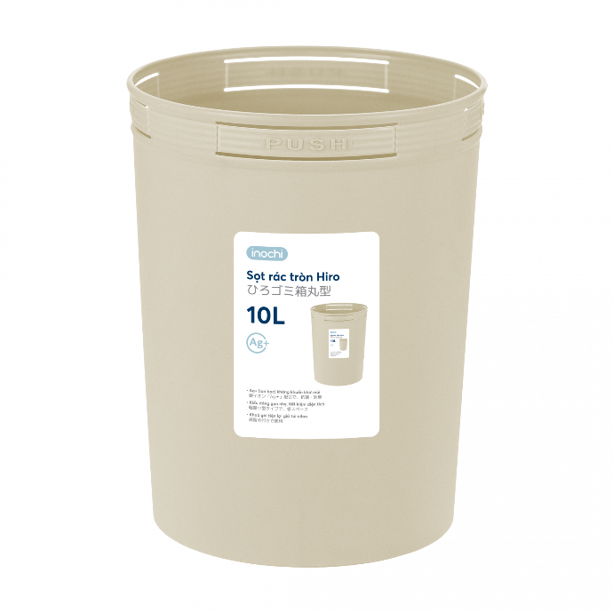 [16788] Thùng rác Inochi Hiro 10L