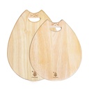 Thớt Đức Thành 00321 bộ 2 mèo gỗ tự nhiên