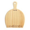 Thớt Gỗ Đức Thành 01581 chop chop hình quạt