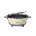 Nồi lẩu uyên ương Bear DHG B60R6 6L vàng