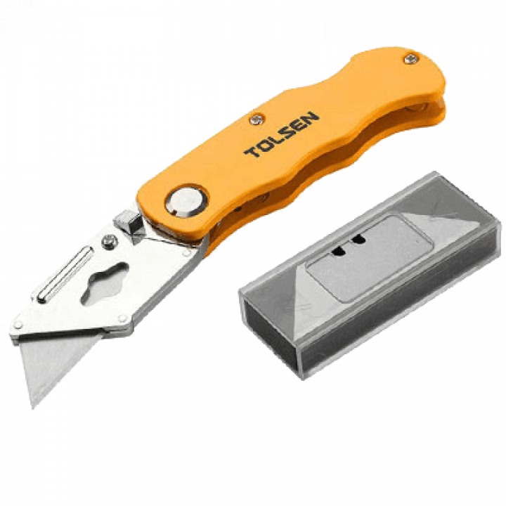 [17418] Dao rọc giấy Tolsen 30007 lưỡi liềm 5 lưỡi