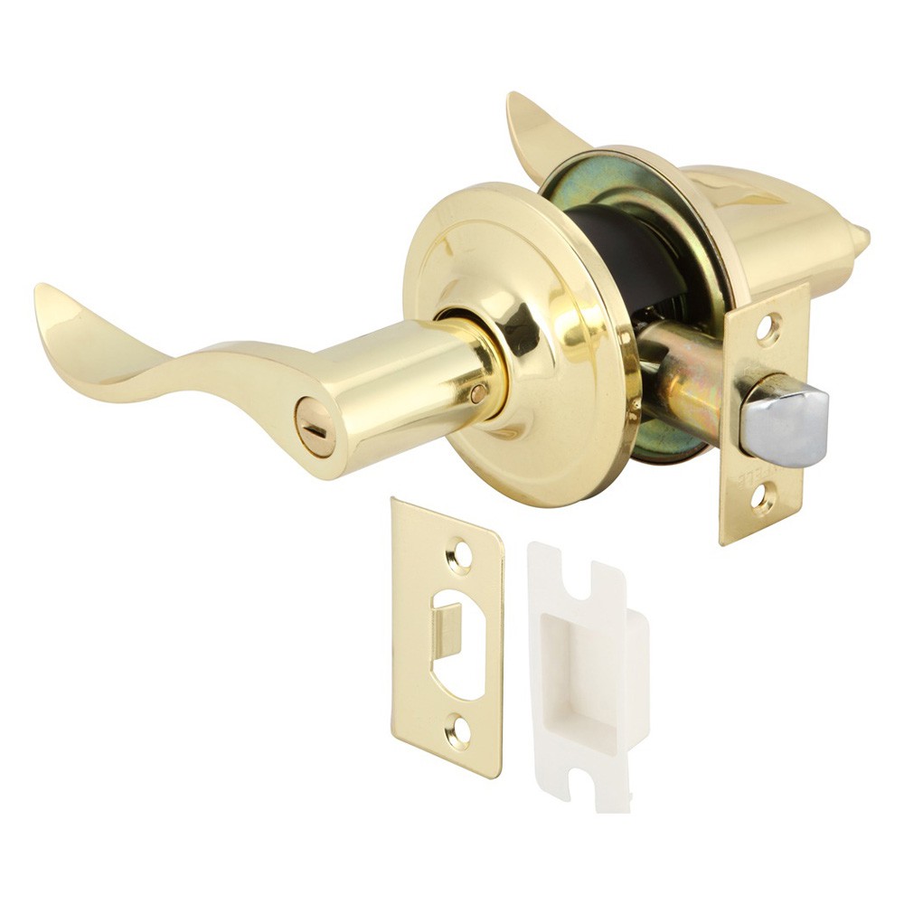 [17656] Khóa cửa vệ sinh Hafele 489.10.191 tay nắm gạt PB