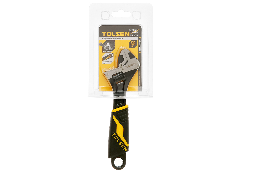 Mỏ lết cán nhựa Tolsen 15308 6in