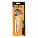 Bộ lục giác Tolsen 20048 9 cây ngắn