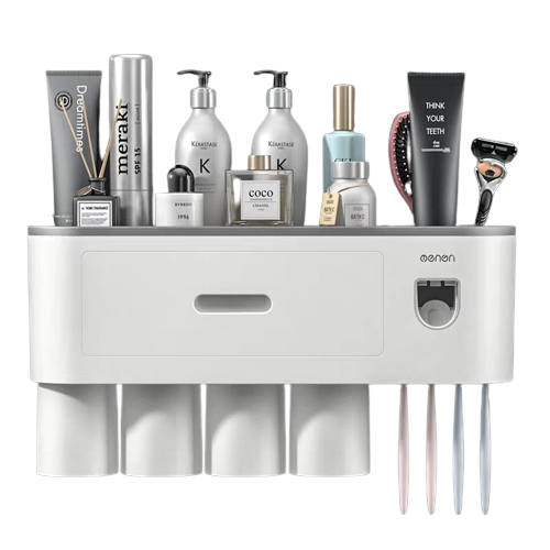 [17988] Hộp Đựng Bàn Chải Đánh Răng Oenon 4 cốc