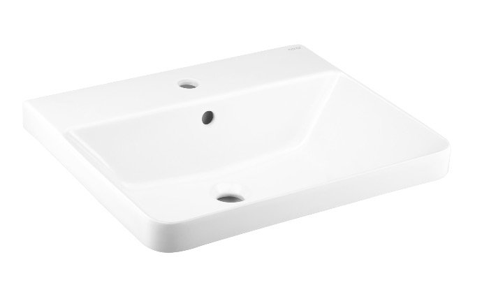 Chậu Cotto đặt bàn C001057 550x450x185 trắng