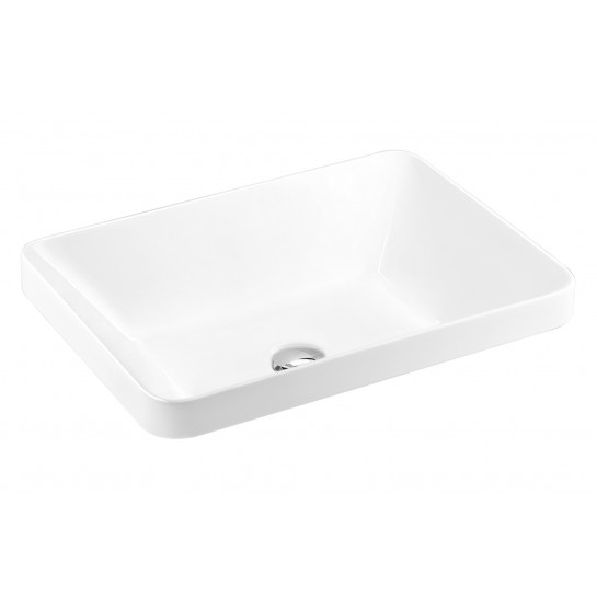 Chậu Cotto đặt bàn C001017 trắng