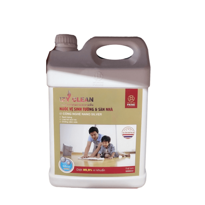 Nước vệ sinh tường và sàn nhà Izy clean 5000 ml