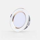 Đèn LED âm trần Rạng Đông AT20 90/10W đổi màu viền bạc