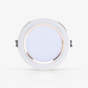 Đèn LED âm trần Rạng Đông AT10 90/7W đổi màu viền vàng