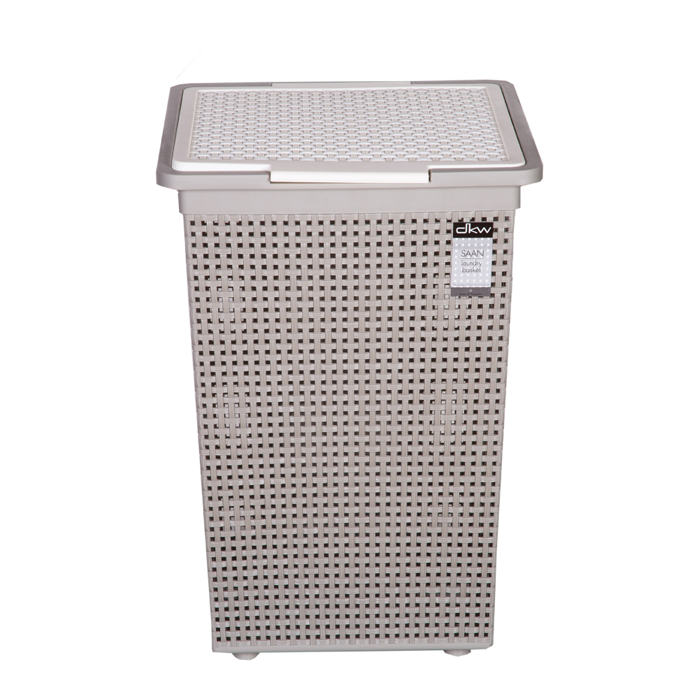 Giỏ đựng quần áo DKW HH-1110 có nắp ghi GR31T 36.3x37.1xH52.7cm nhựa