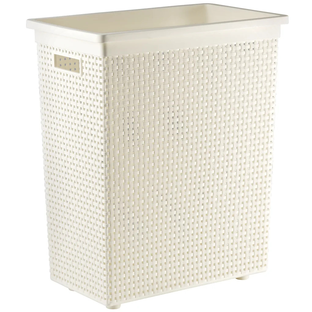 [21476] Giỏ đựng quần áo DKW HH-1120 không nắp kem CR21 27x44xH51.5cm nhựa