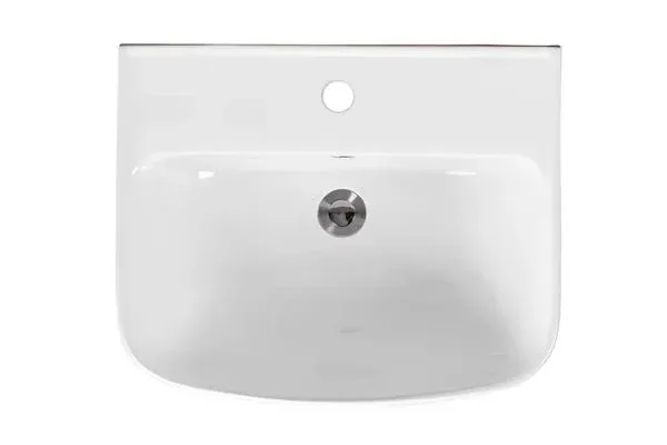 [83847] Chậu treo tường bằng sứ màu trắng Cotto mã C000607OS
