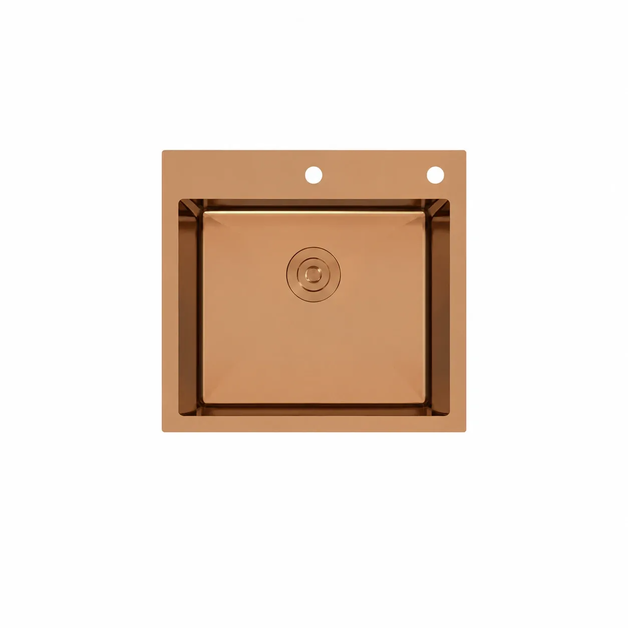 [84565] Bộ chậu rửa bát EVE 1 hố ROSEGOLD 560/520, KT 560x520 mm