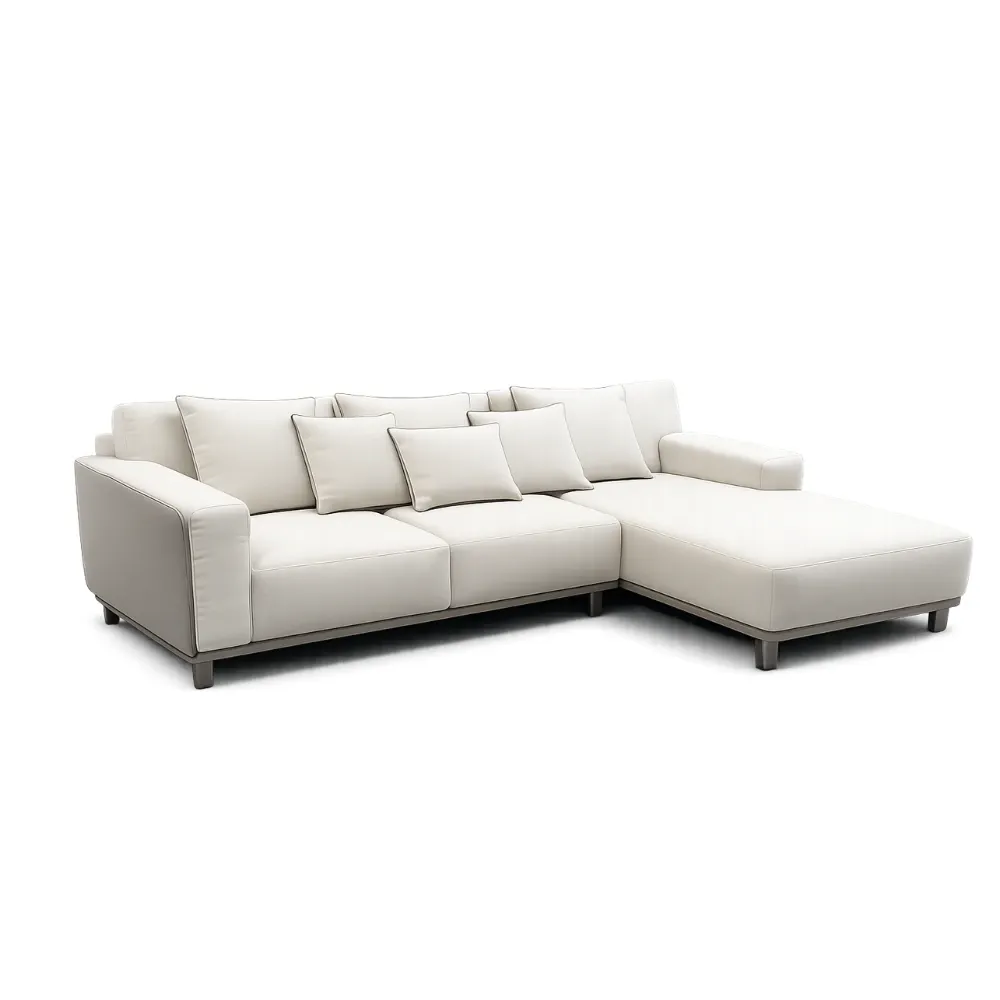 Bộ ghế Sofa văng kèm đôn bọc vải Home