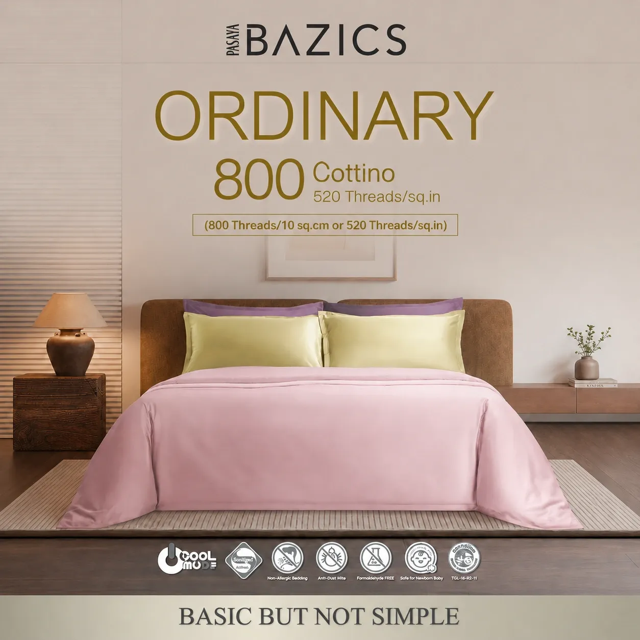 [98418] Bộ Ga Trải Giường – American King Pasaya BED SHEET SET – AMERICAN KING 800TC